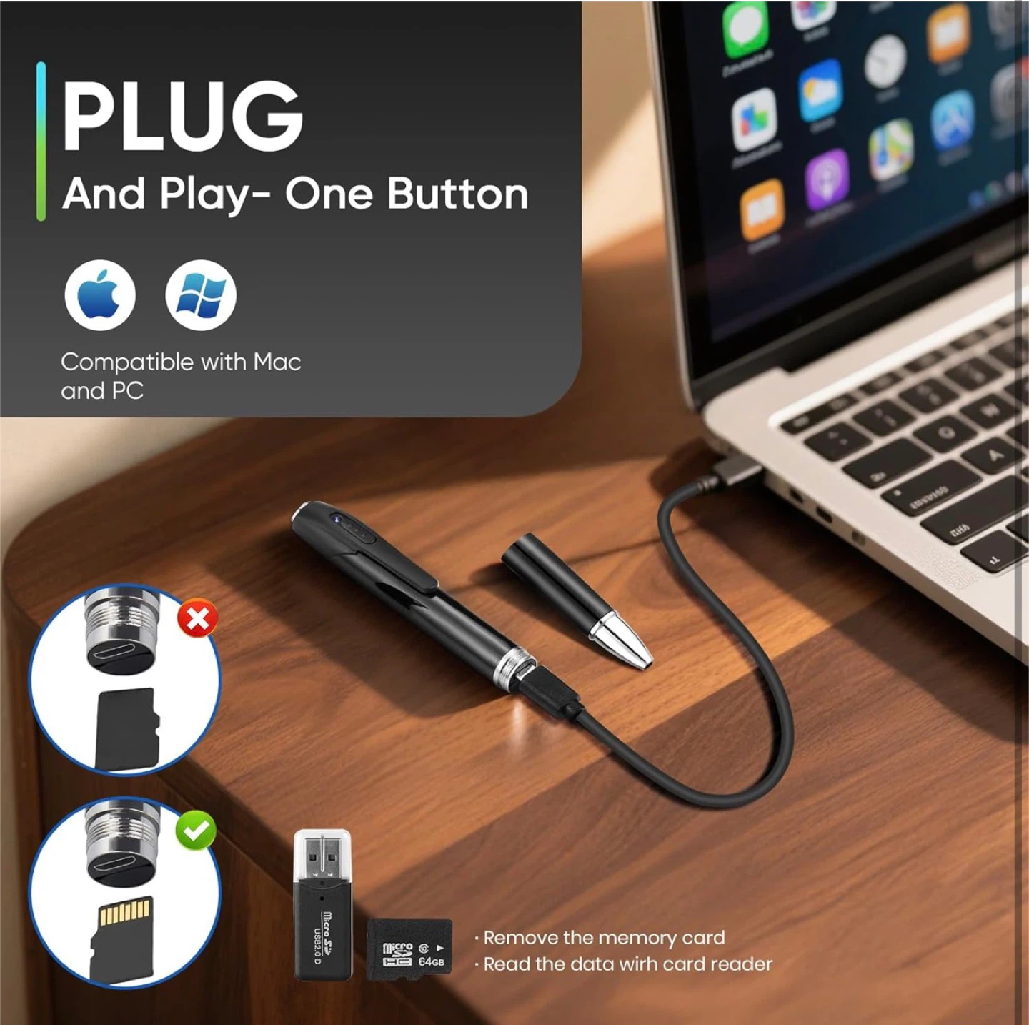 HD Pen Camera 1080P - photo 3