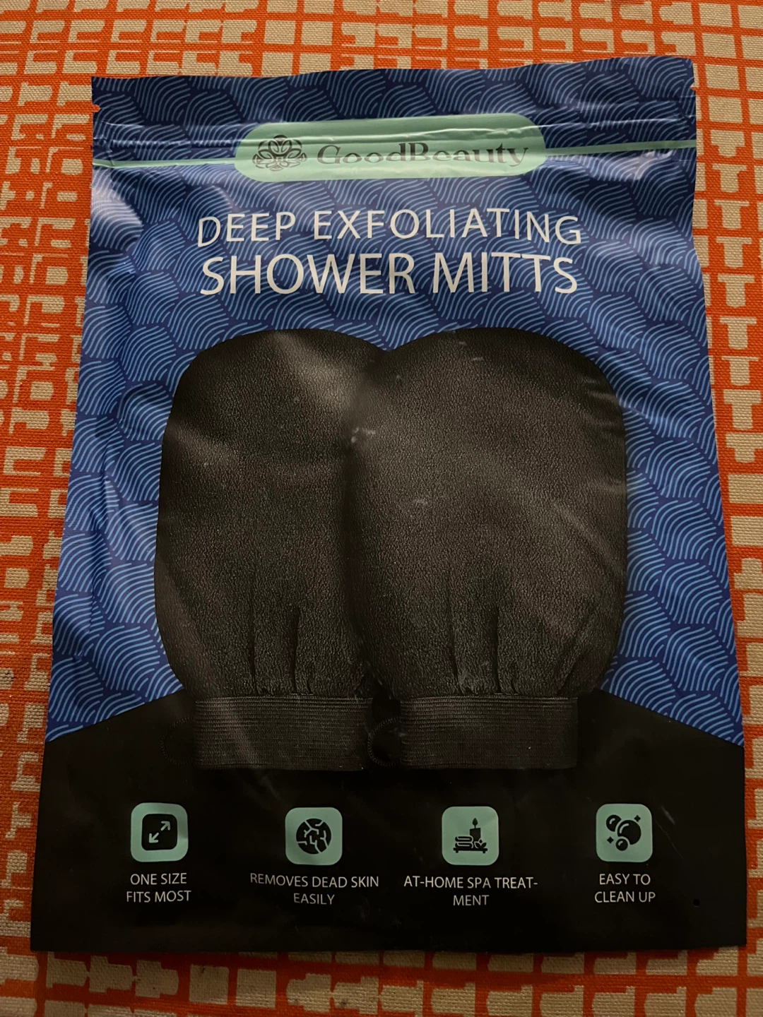 GoodBeauty Deep Exfoliating Shower Mitts