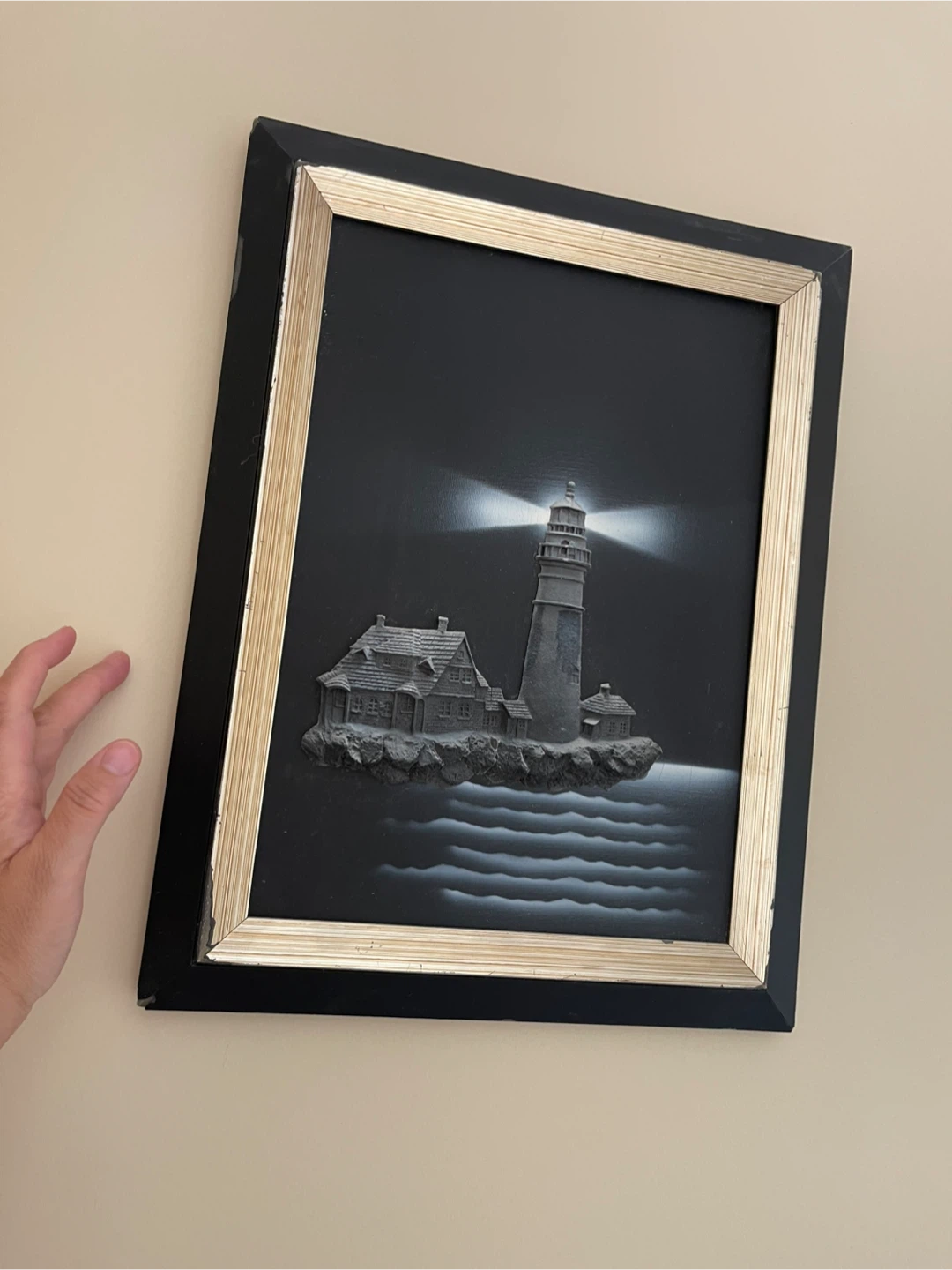 🏆" Framed Lighthouse Artwork