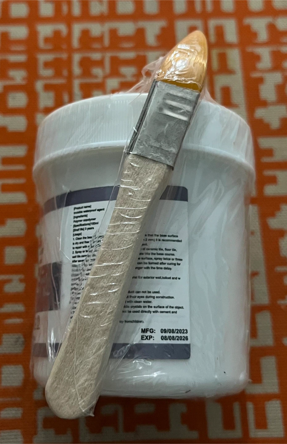 Invisible Waterproof Agent with Brush - 100g - photo 3