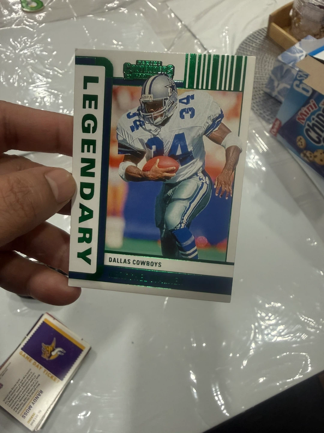 2022 Panini Contenders Football Herschel Walker Card - photo 2