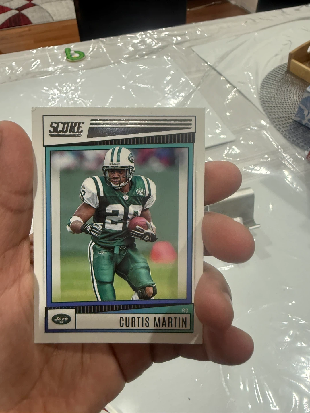 2022 Panini Score Curtis Martin Football Card
