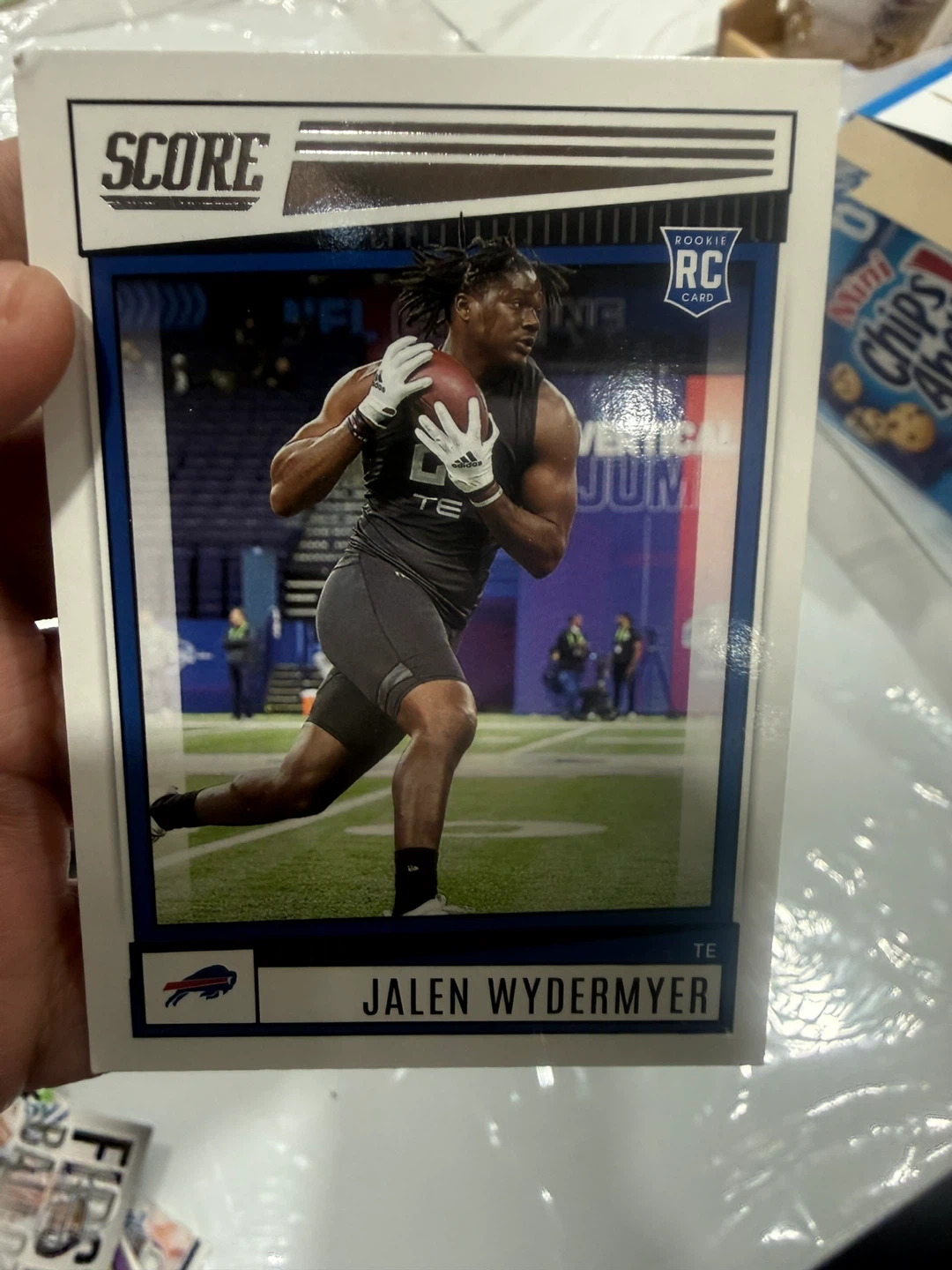2022 Panini Score Jalen Wydermyer Rookie Card #370