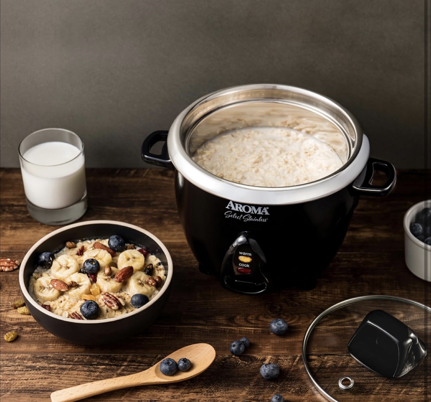Aroma stainless steel rice cooker (uncoated inner pot) - photo 2
