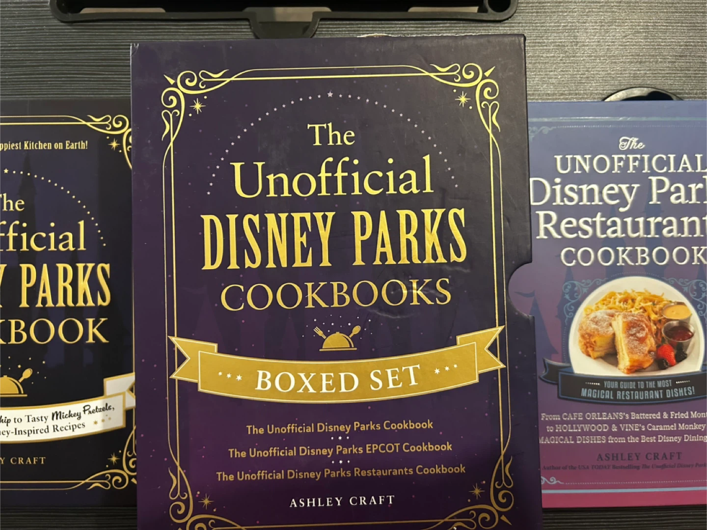 Unofficial Disney Parks Cookbooks Set: OG Box Included