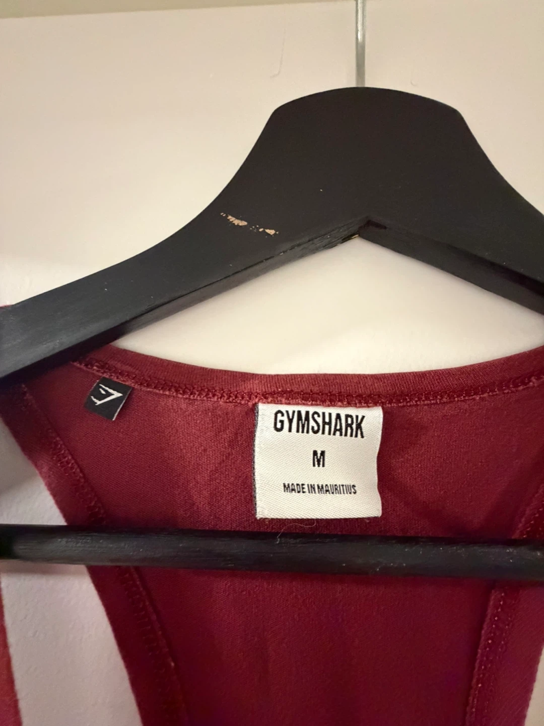 Gymshark Maroon Tank Top - Size M - photo 3