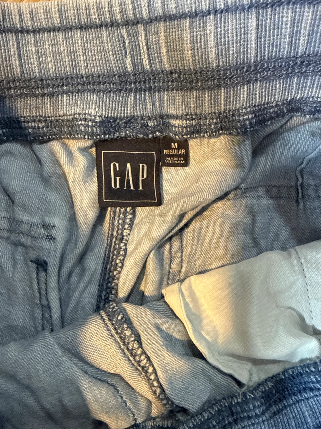 GAP Women's Light Wash Jogger Pants Size M - photo 3