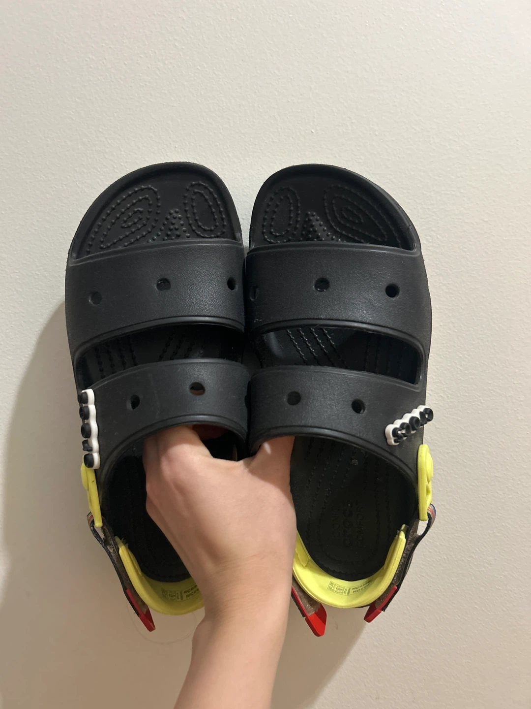 Crocs Black Sandals - photo 2