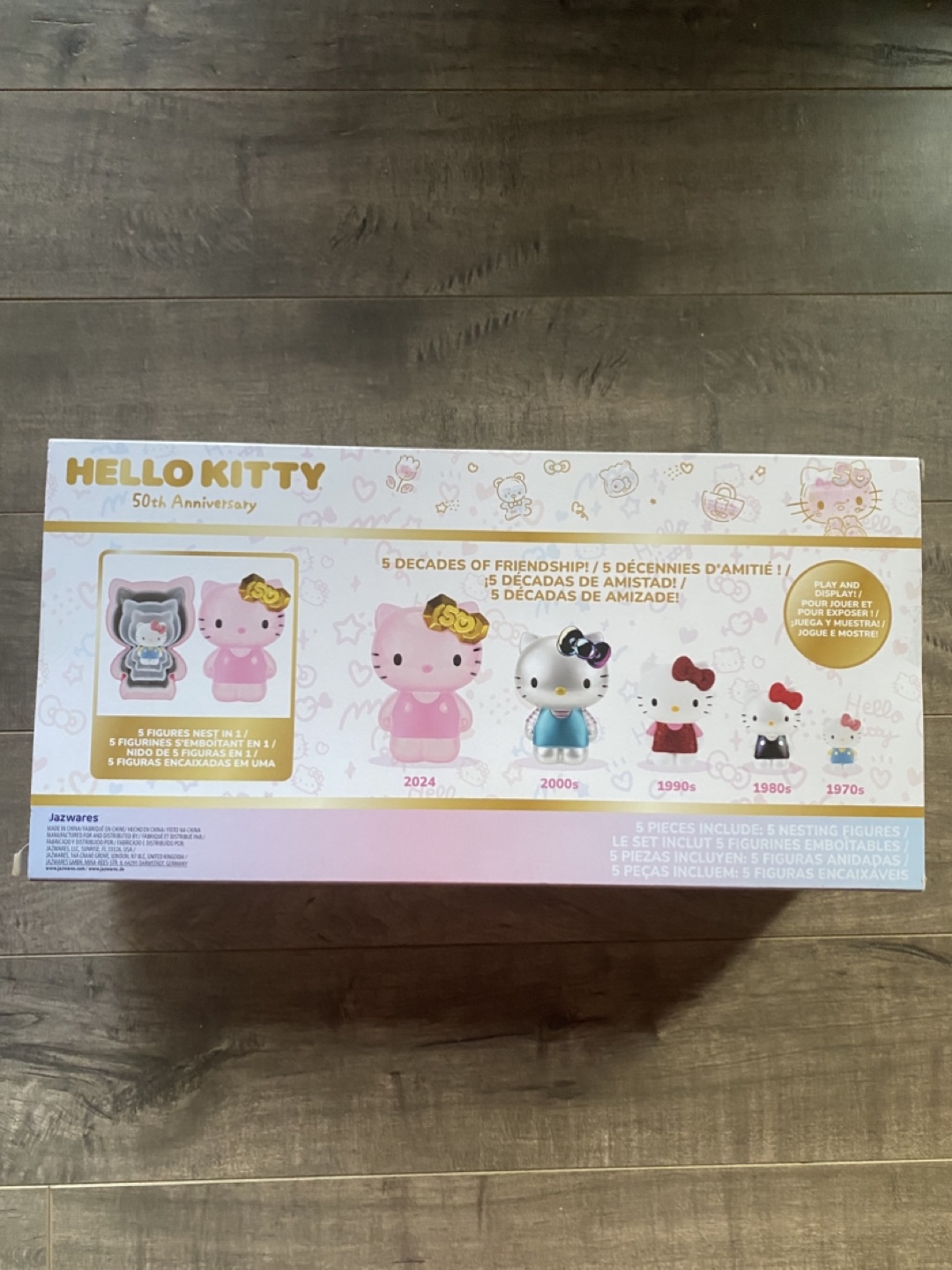 Hello Kitty 50th Anniversary 5 Decades Nesting Figures - photo 2