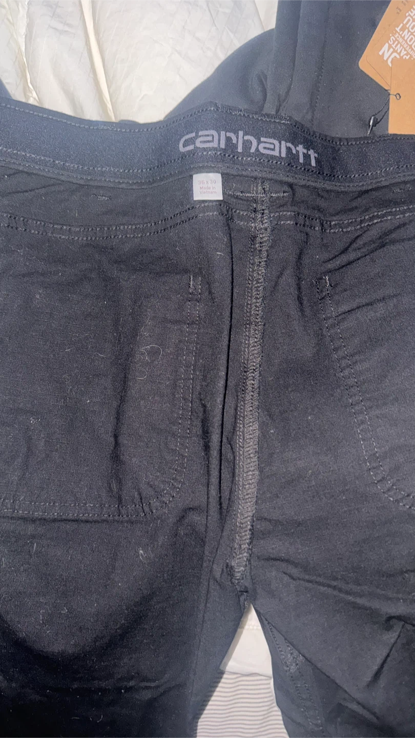Carhartt Relaxed Fit Steel Cargo Pants 36x30 Black - photo 4