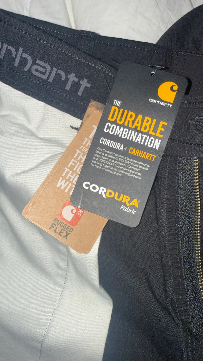Carhartt Relaxed Fit Steel Cargo Pants 36x30 Black