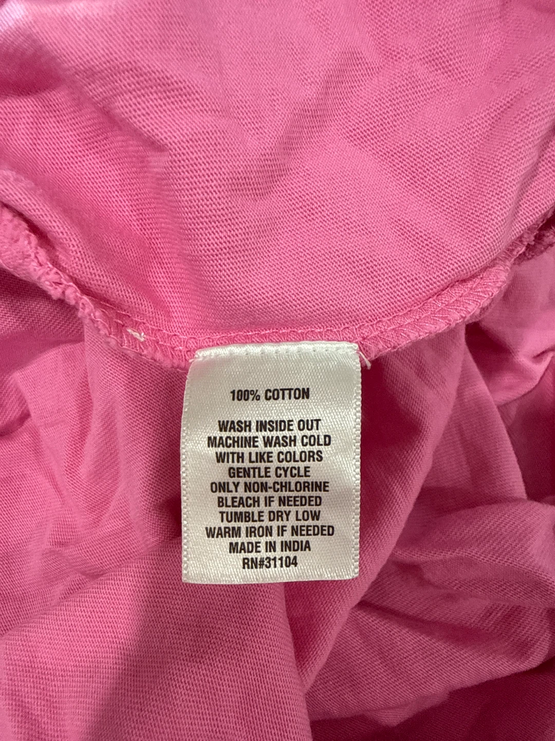 Crown & Ivy Pink Cotton Maxi Dress XS - photo 4