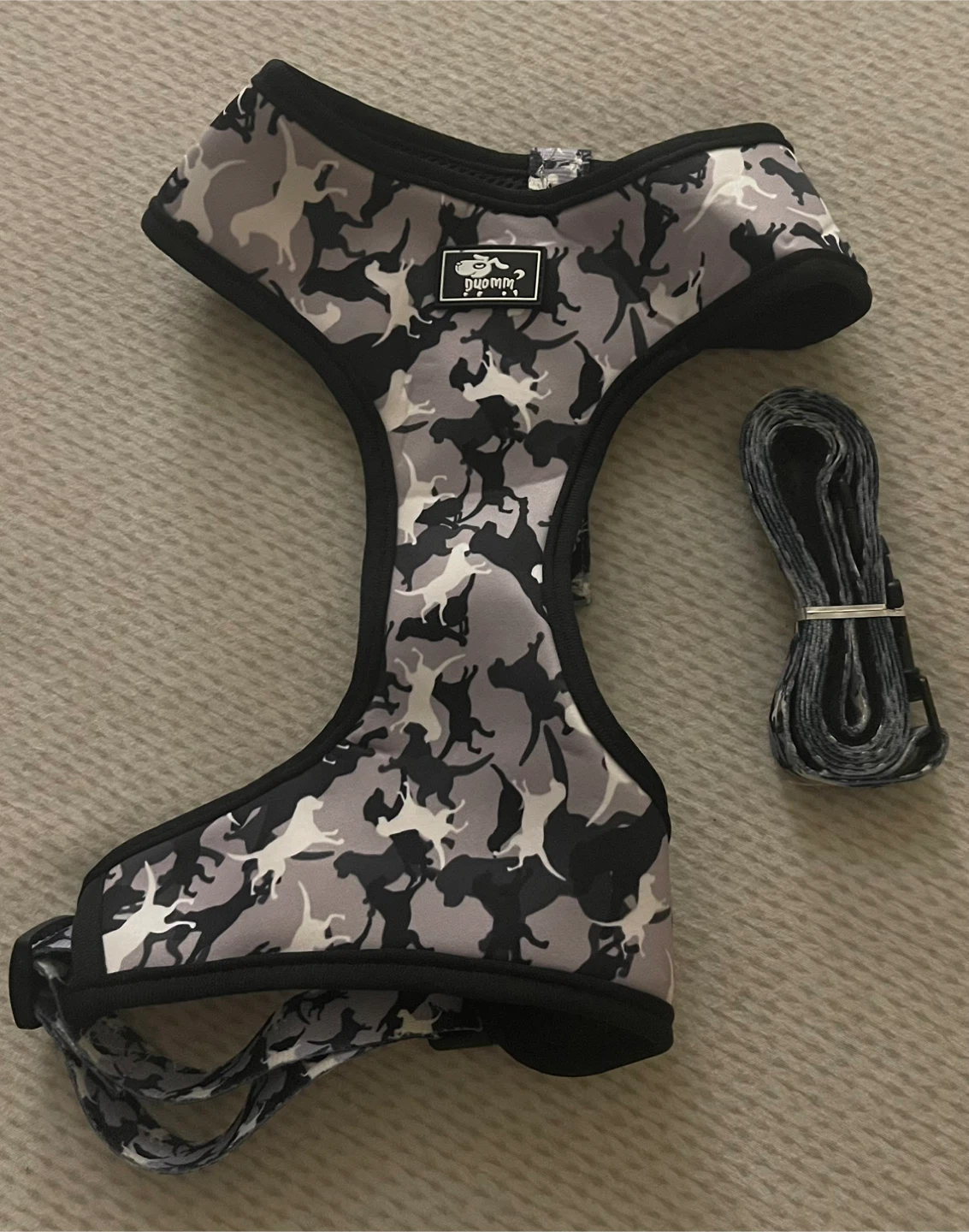 🏆 DUOMM Dog Harness and Leash Set - Size L - photo 4