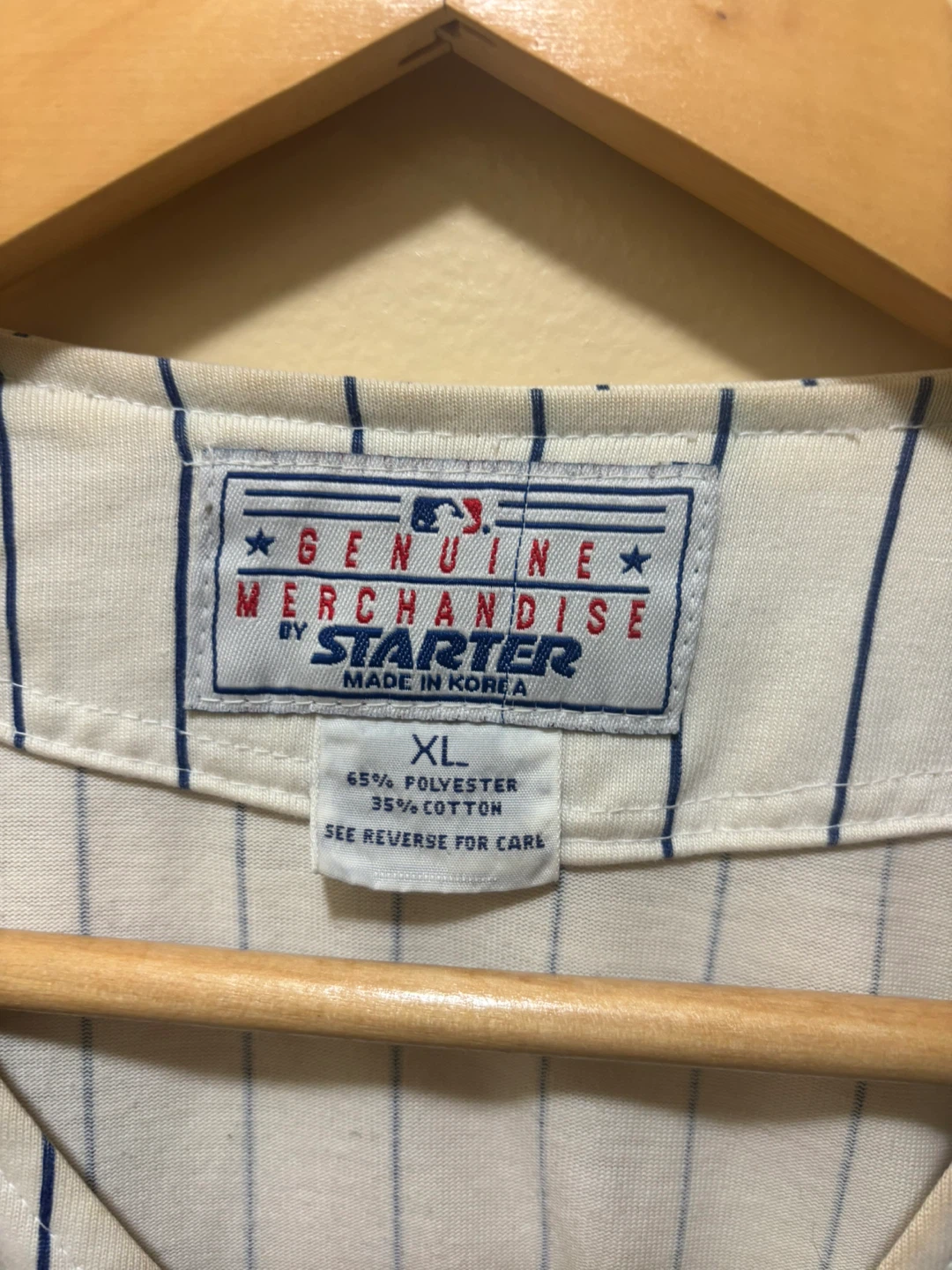 Starter New York Mets Baseball Jersey XL - photo 4