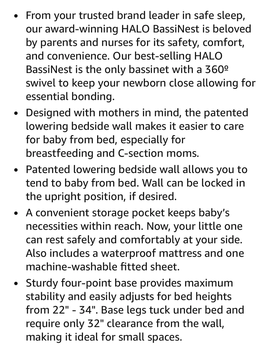 HALO BassiNest Swivel Sleeper Bassinet - photo 2