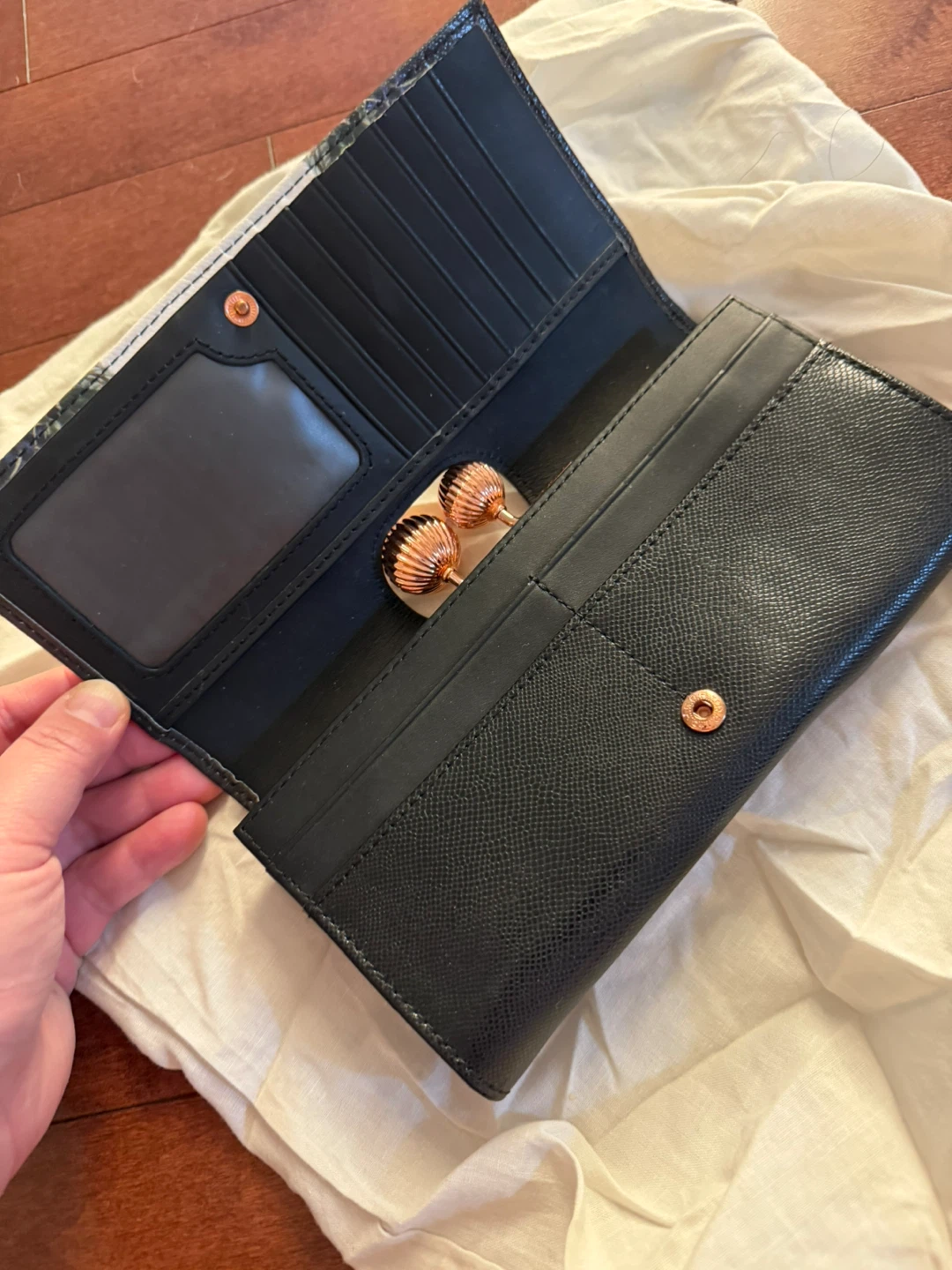 Ted Baker Black Floral Wallet - photo 4