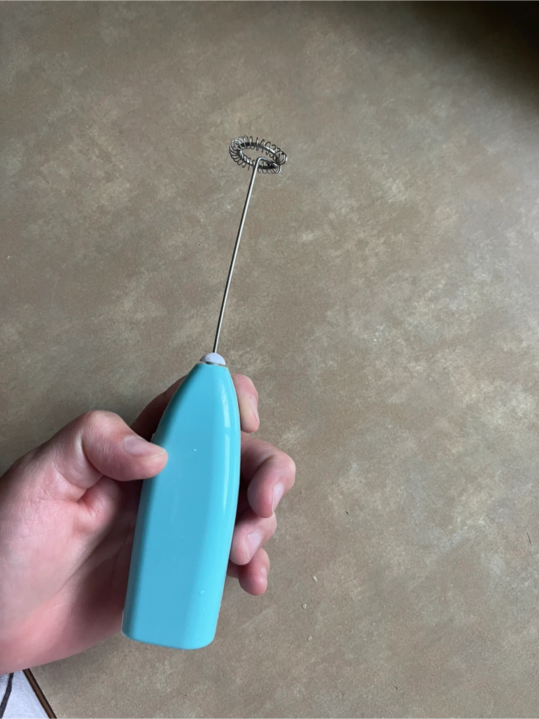 🏆 Blue Mini Electric Milk Frother