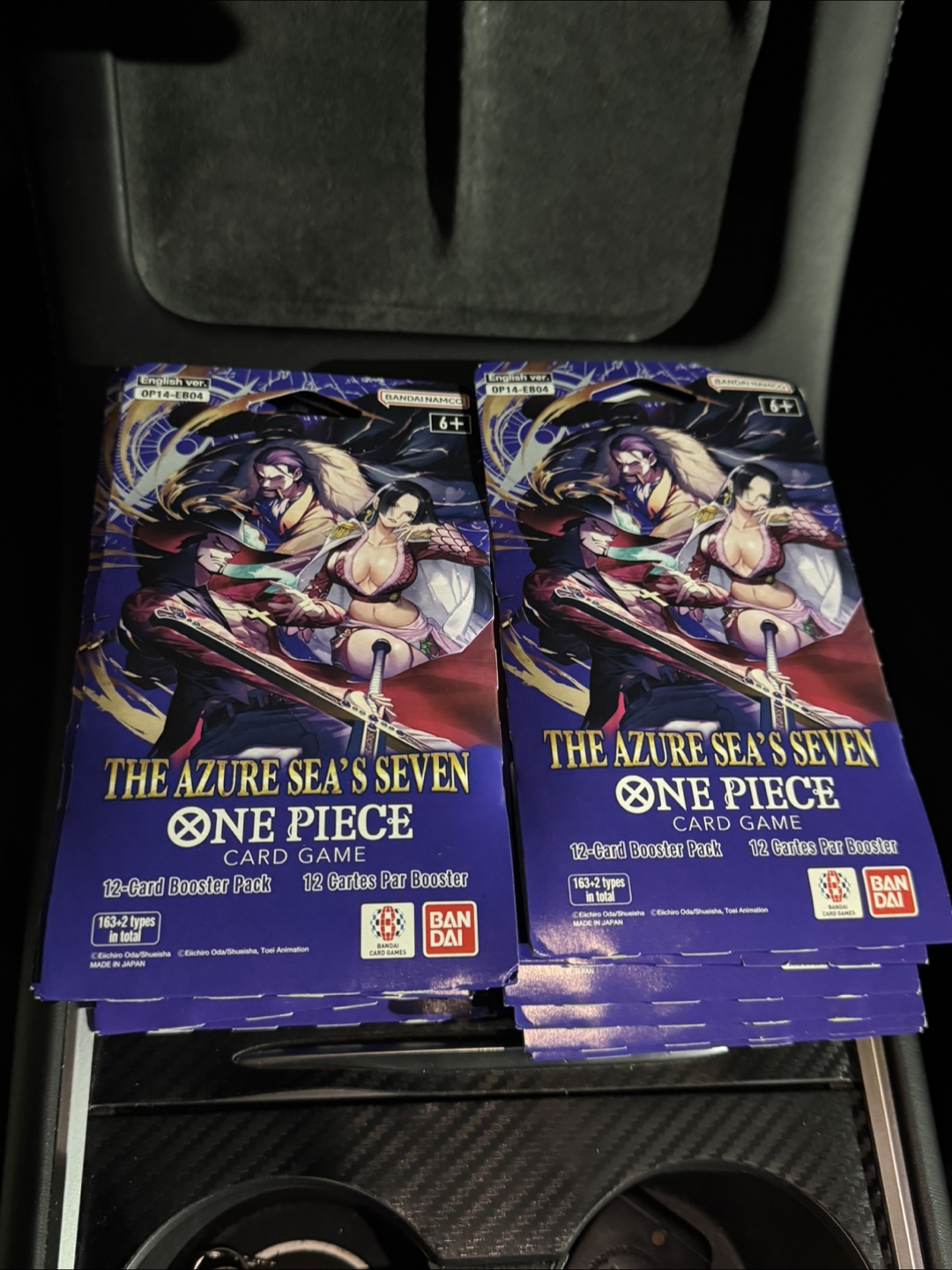 One piece op 14 sleeve booster packs