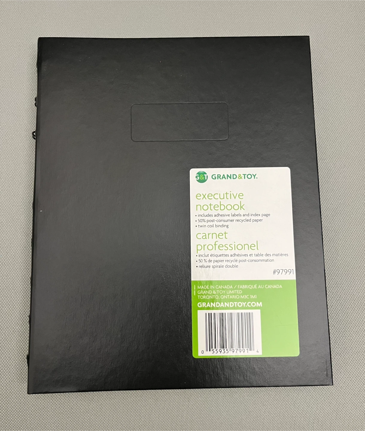 Grand & Toy Executive Notebook