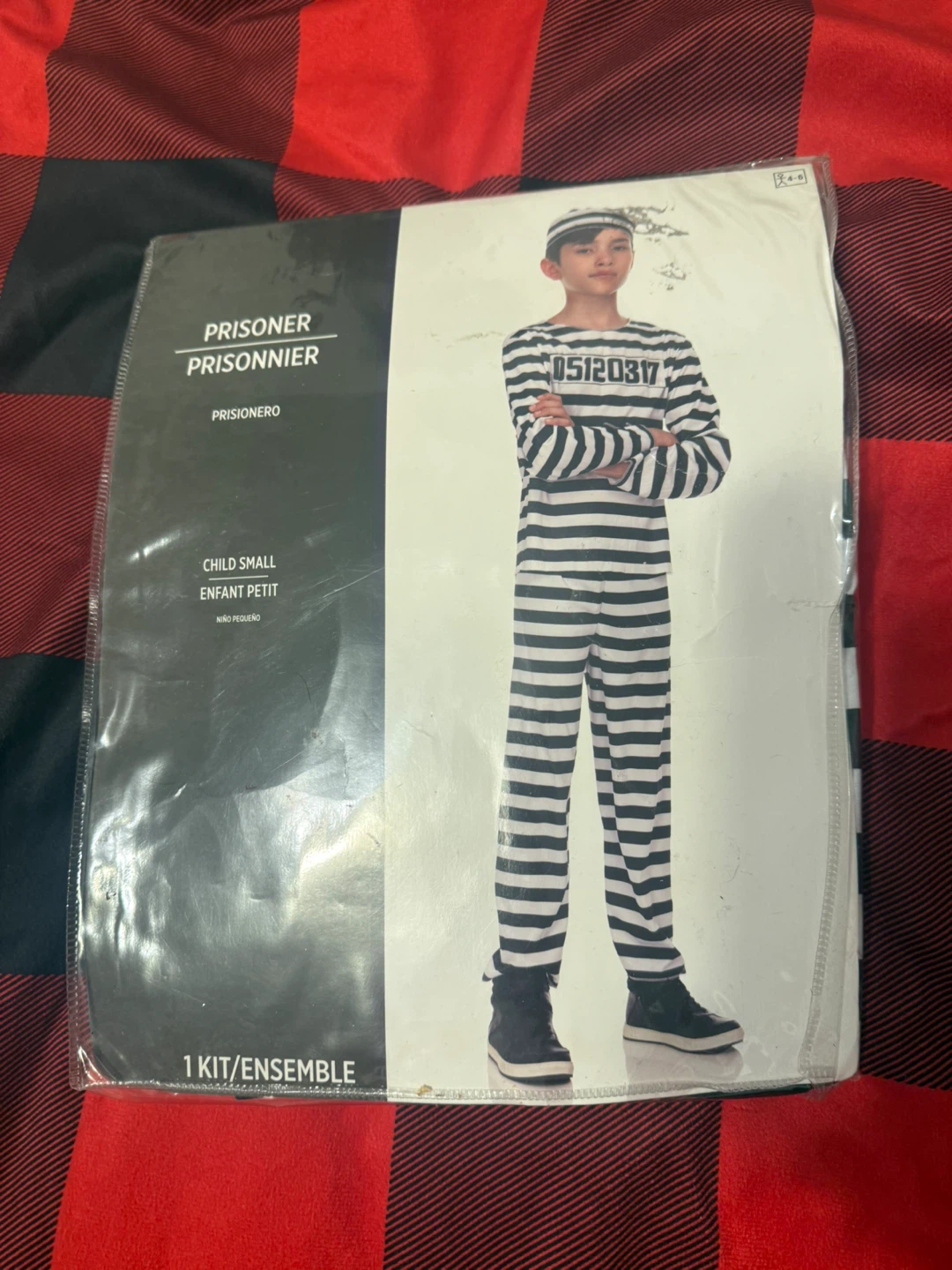 Child Small Prisoner Costume