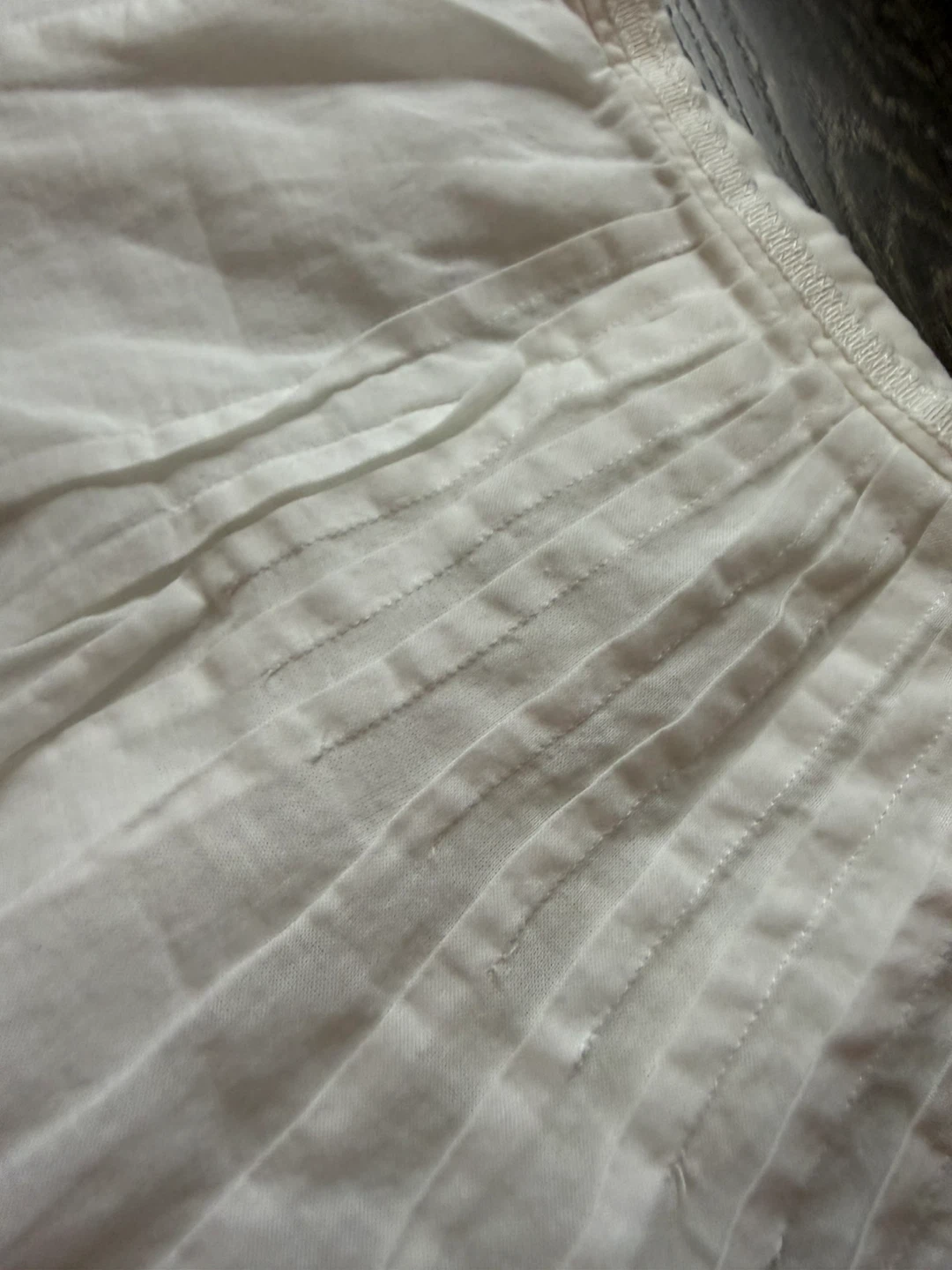 Rebecca Taylor White Pleated Shorts - photo 3