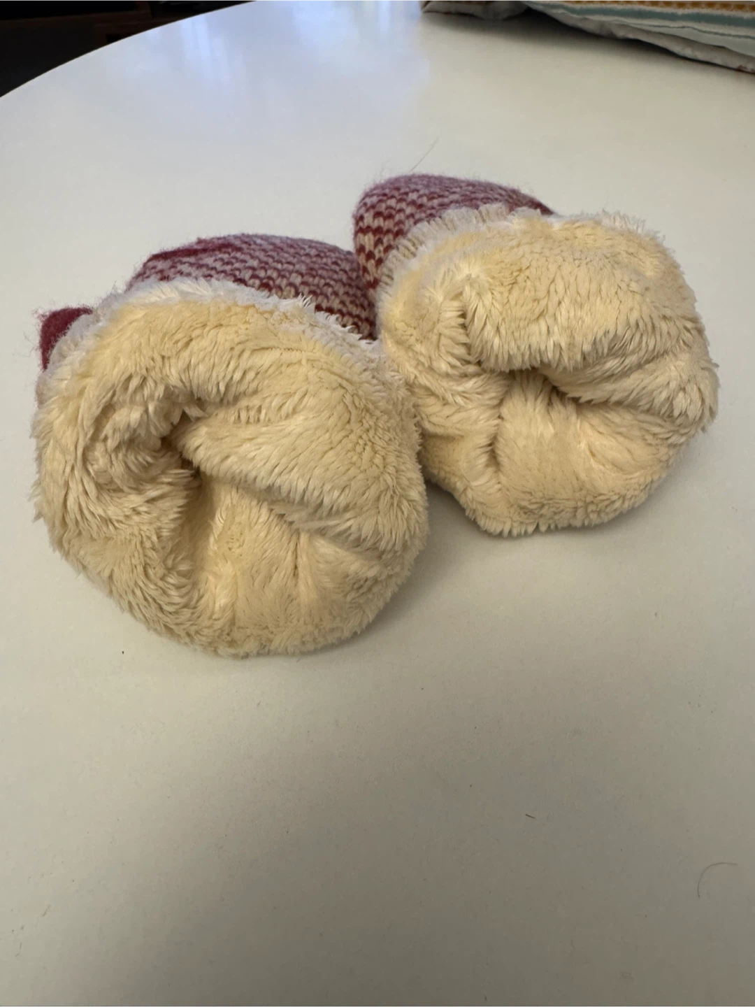 Cozy Knit Mittens with Fleece Lining - photo 2