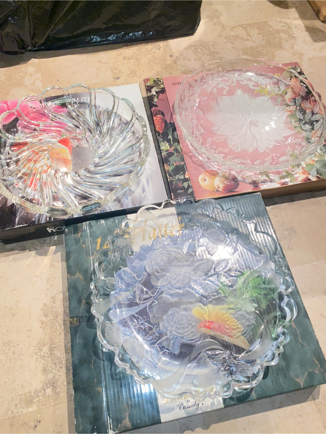 Crystal Serving Trays - photo 2