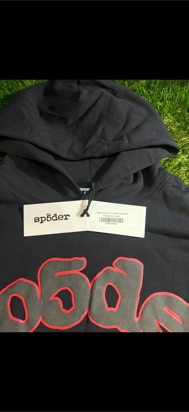 Sp5der Belluga Outline Hoodie Black XL - photo 3