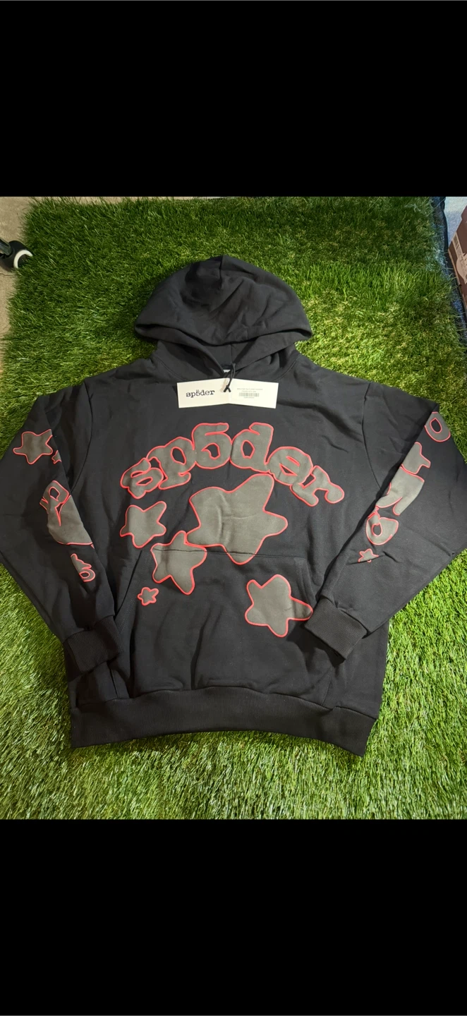 Sp5der Belluga Outline Hoodie Black XL