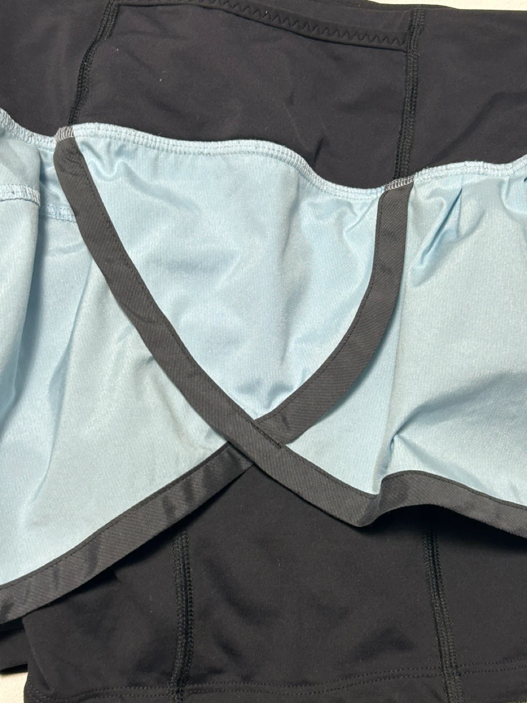 Lululemon Black and Light Blue Running Shorts - photo 3