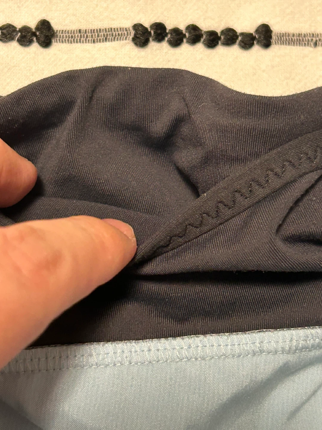 Lululemon Black and Light Blue Running Shorts - photo 5