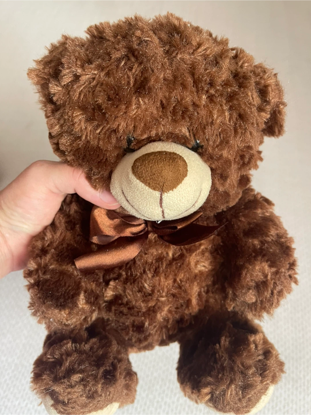 🏆 Brown Teddy Bear with Bow