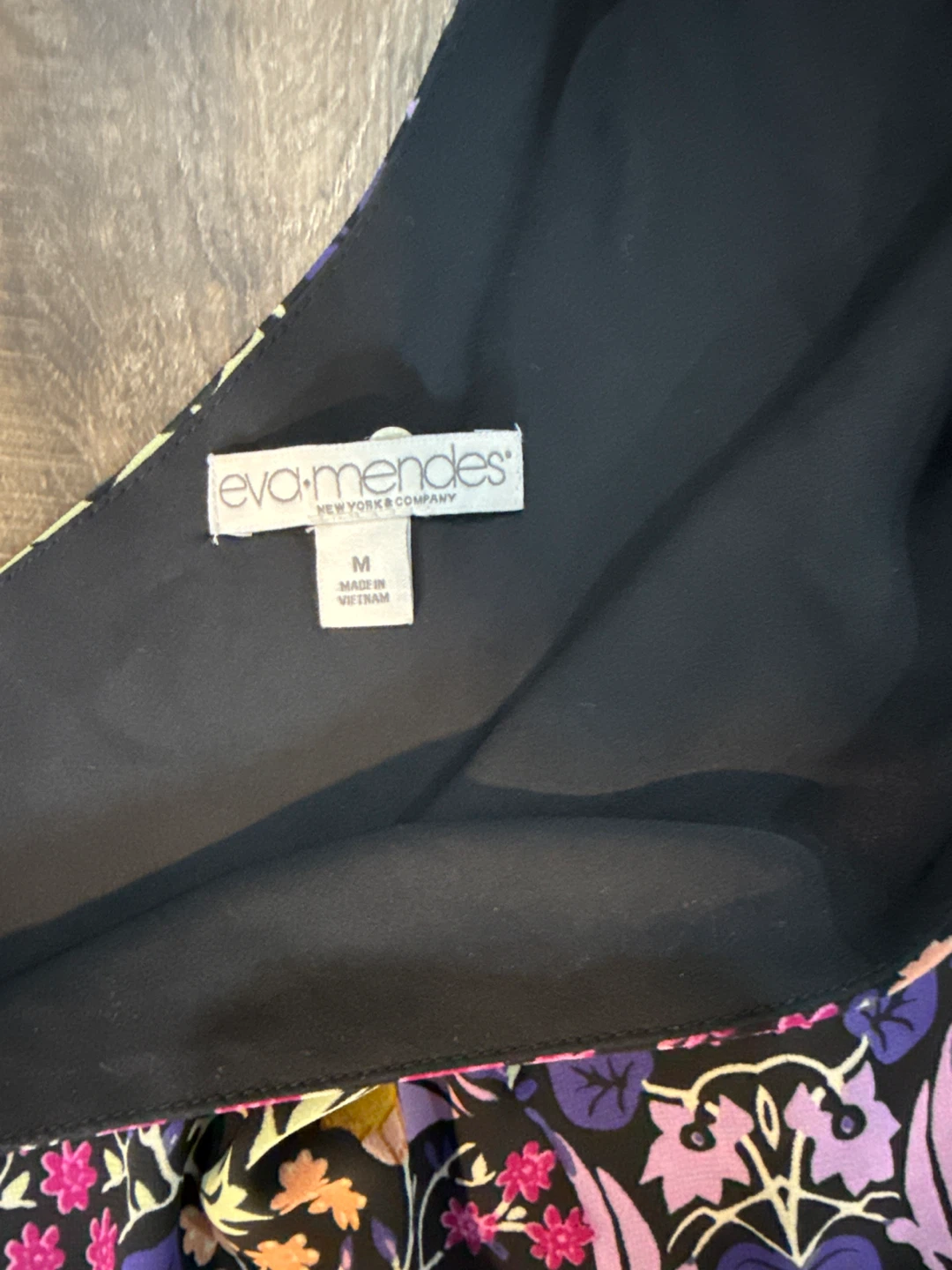 Eva Mendes Floral One Shoulder Maxi Dress Size M - photo 4
