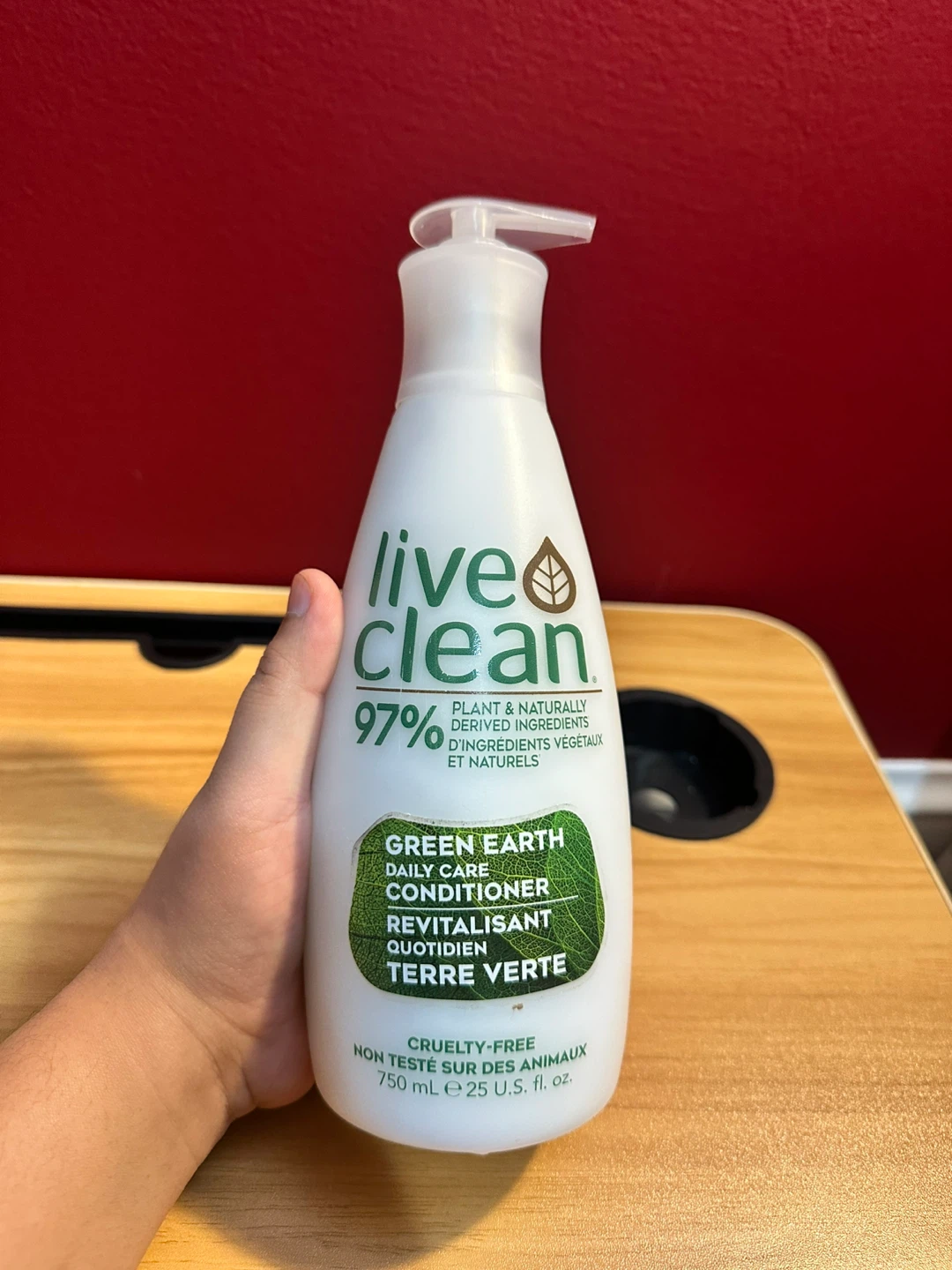 Live Clean Green Earth Daily Care Conditioner 750ml