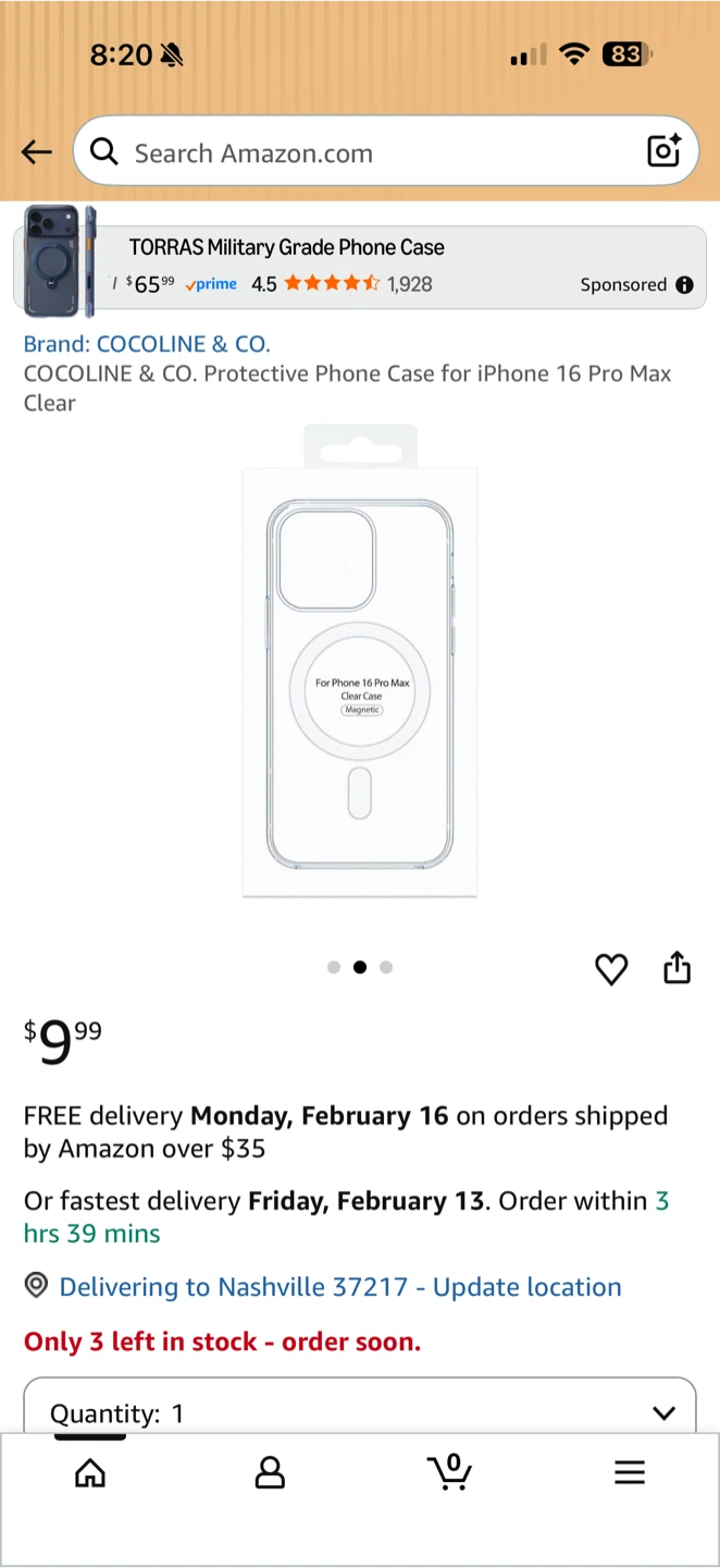 Clear Magnetic Phone Cases for iPhone 14 Pro Max & 15 Pro Max - photo 2