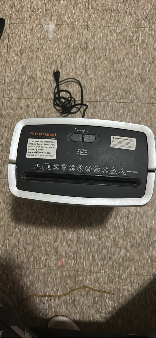 Bonsaii Paper Shredder