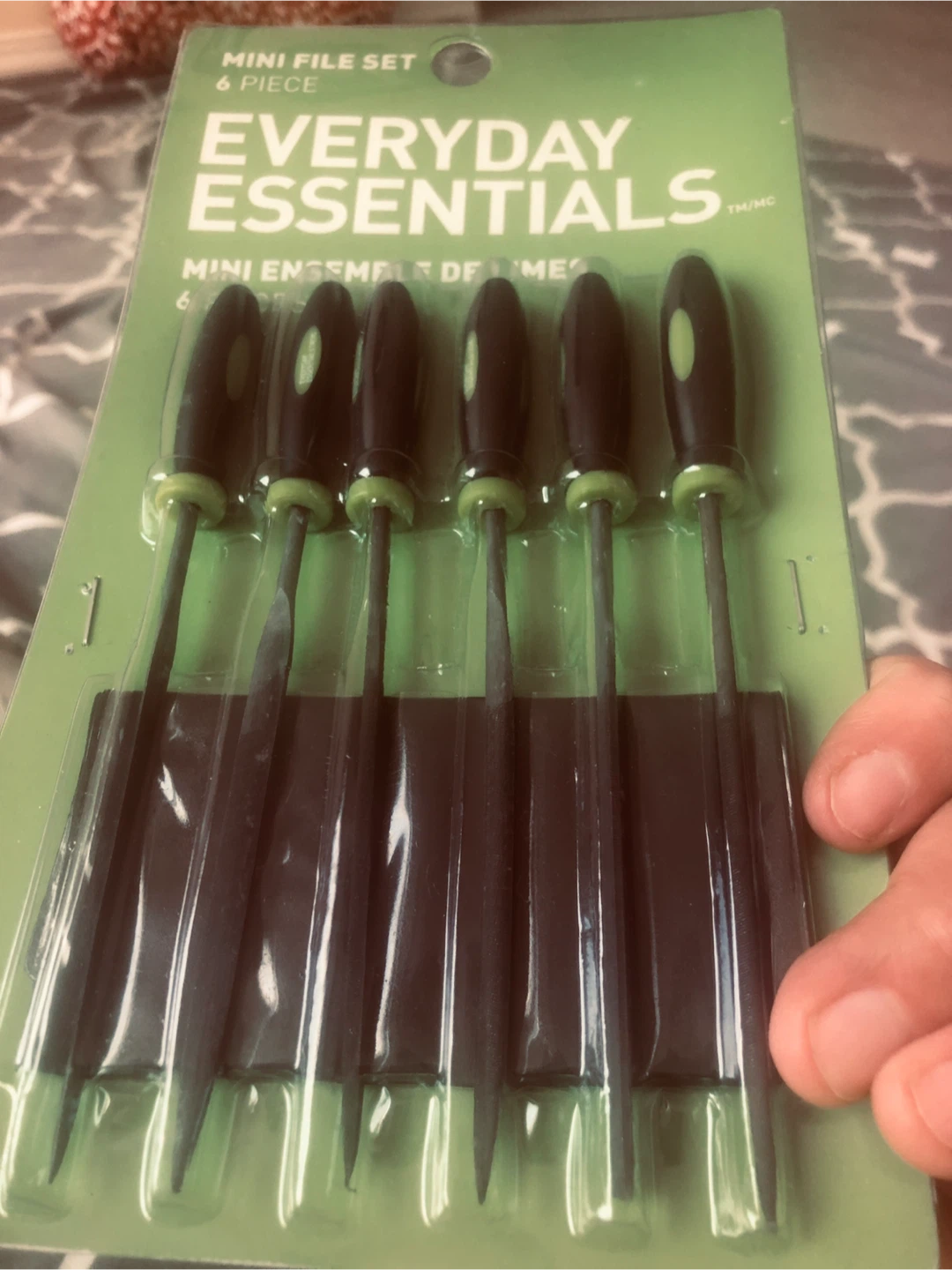 🏆 Brand new Everyday Essentials 6 Piece Mini File Set with Pouch - photo 5