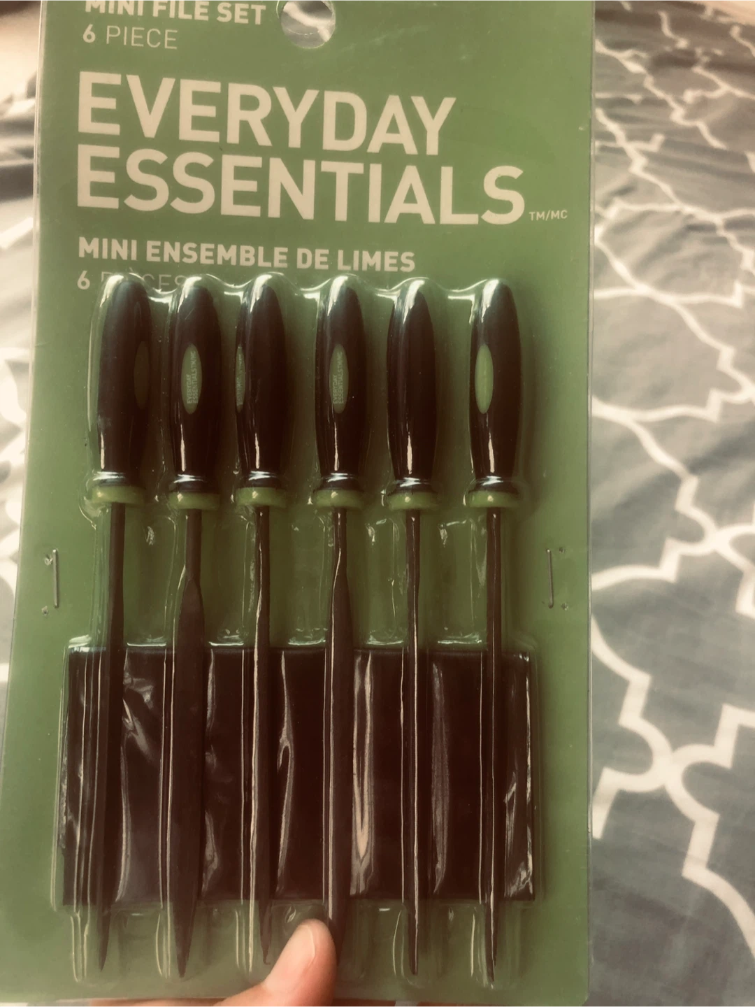 🏆 Brand new Everyday Essentials 6 Piece Mini File Set with Pouch - photo 4