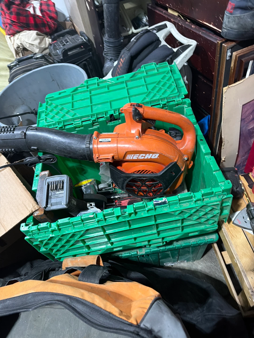 Echo gas blower