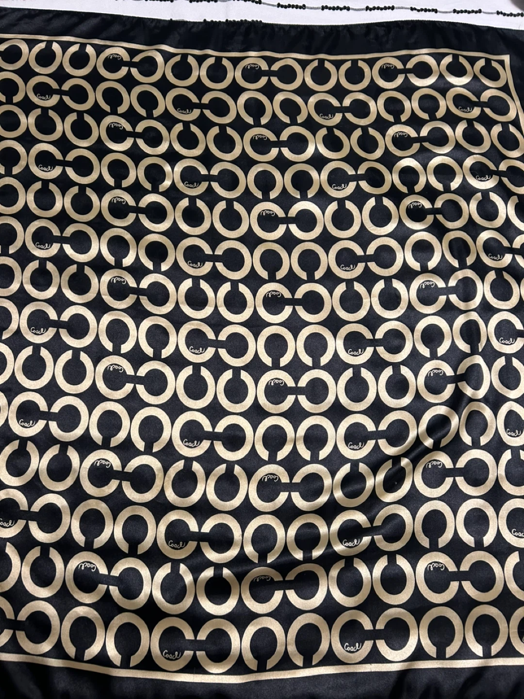 Coach Silk Scarf