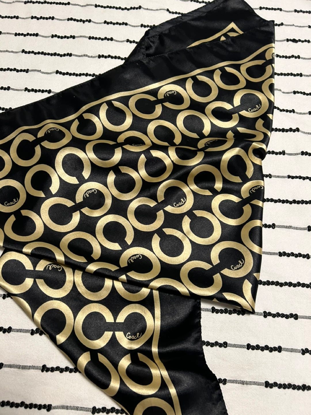 Coach Silk Scarf - photo 5