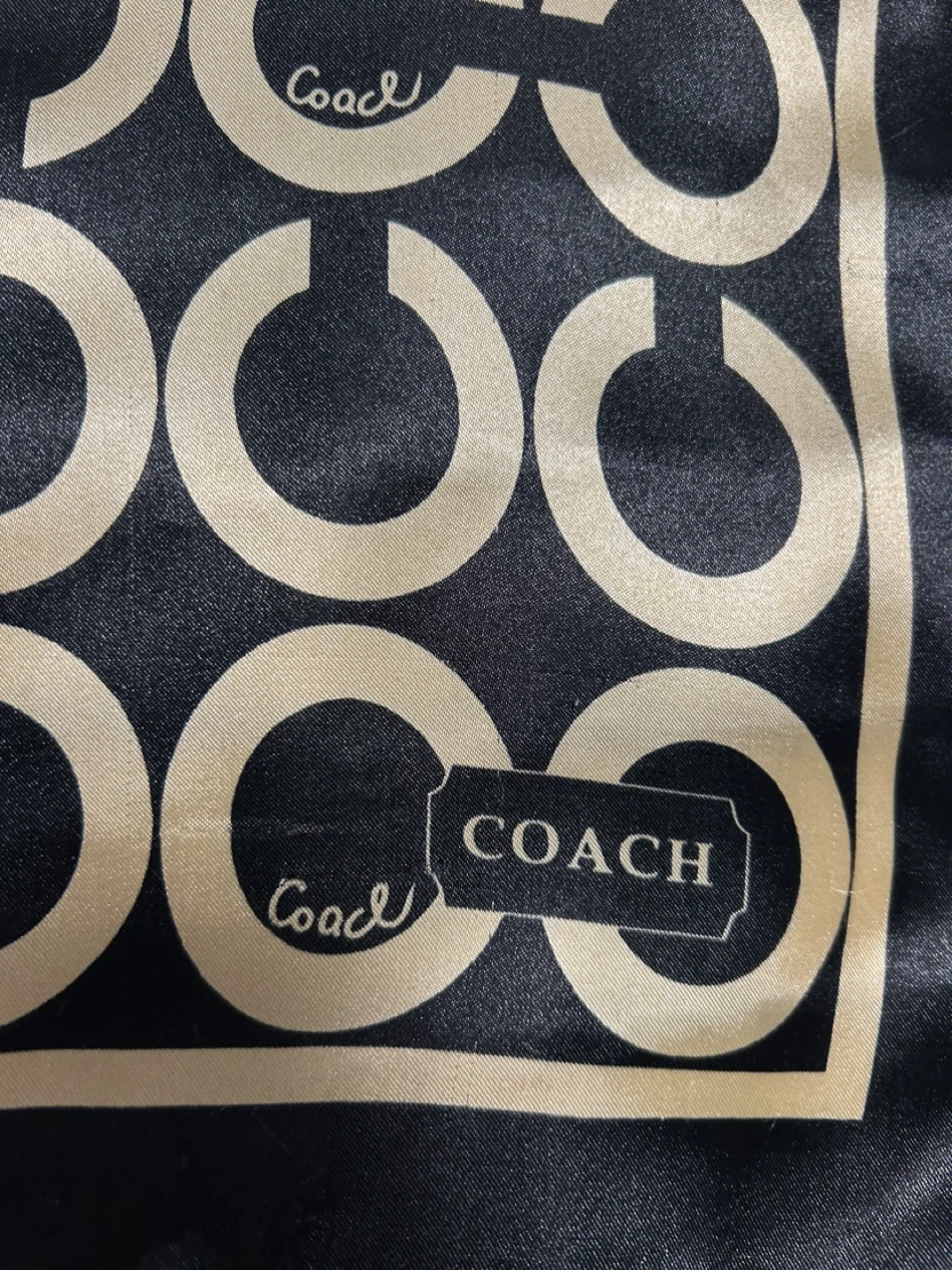 Coach Silk Scarf - photo 4