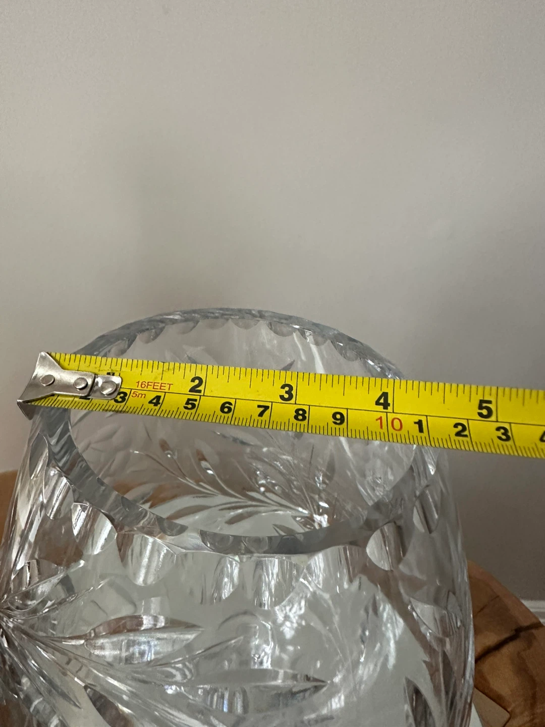 Crystal Cut Glass Vase - photo 3