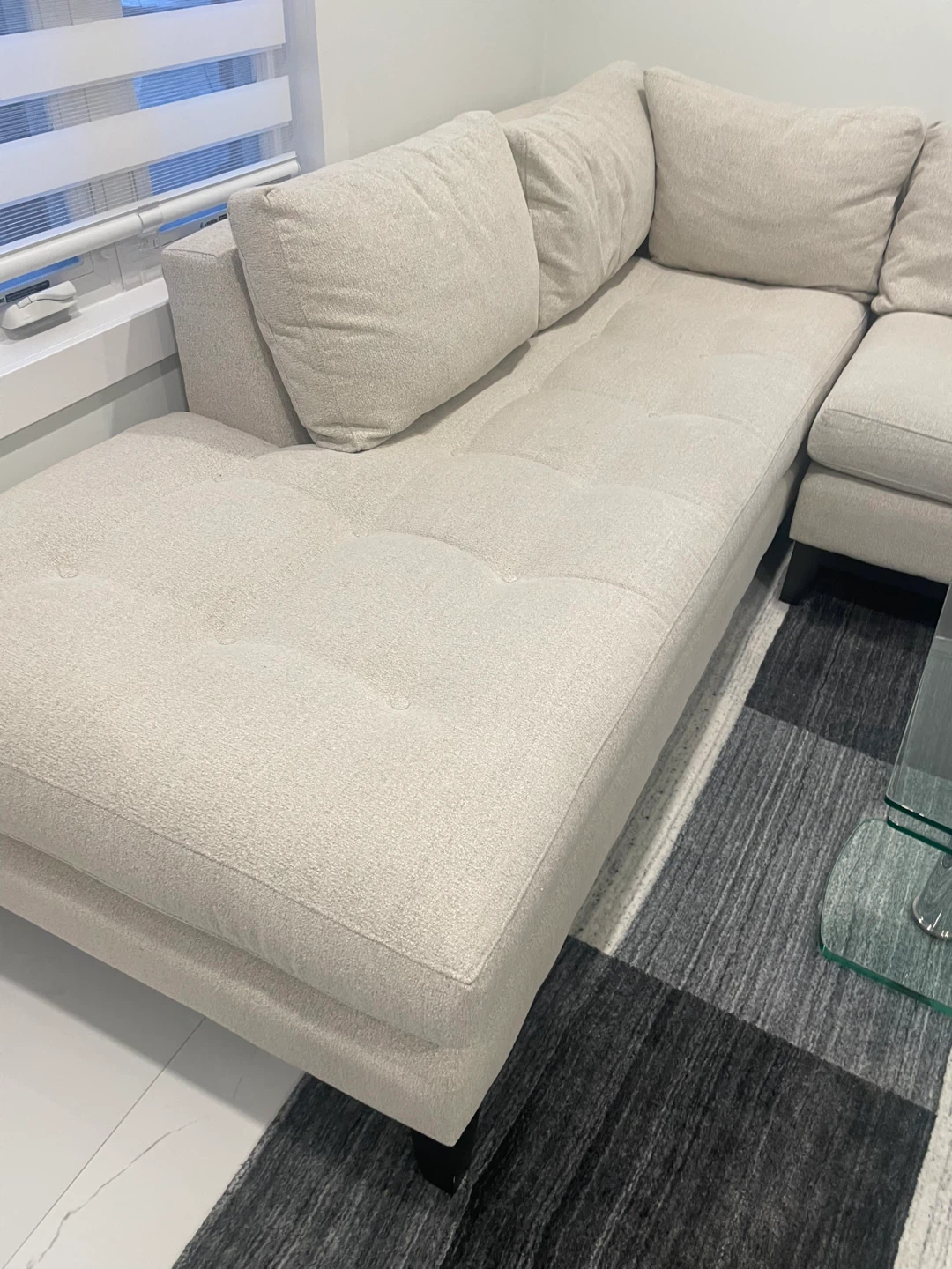 Arhaus sectional - photo 2
