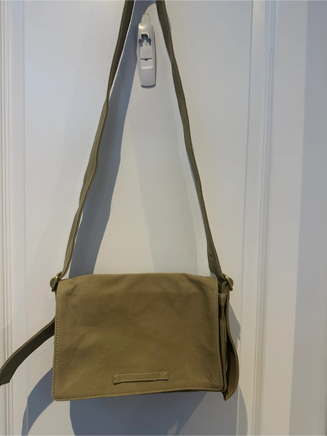 Burberry Messenger Bag - Khaki Canvas - photo 2