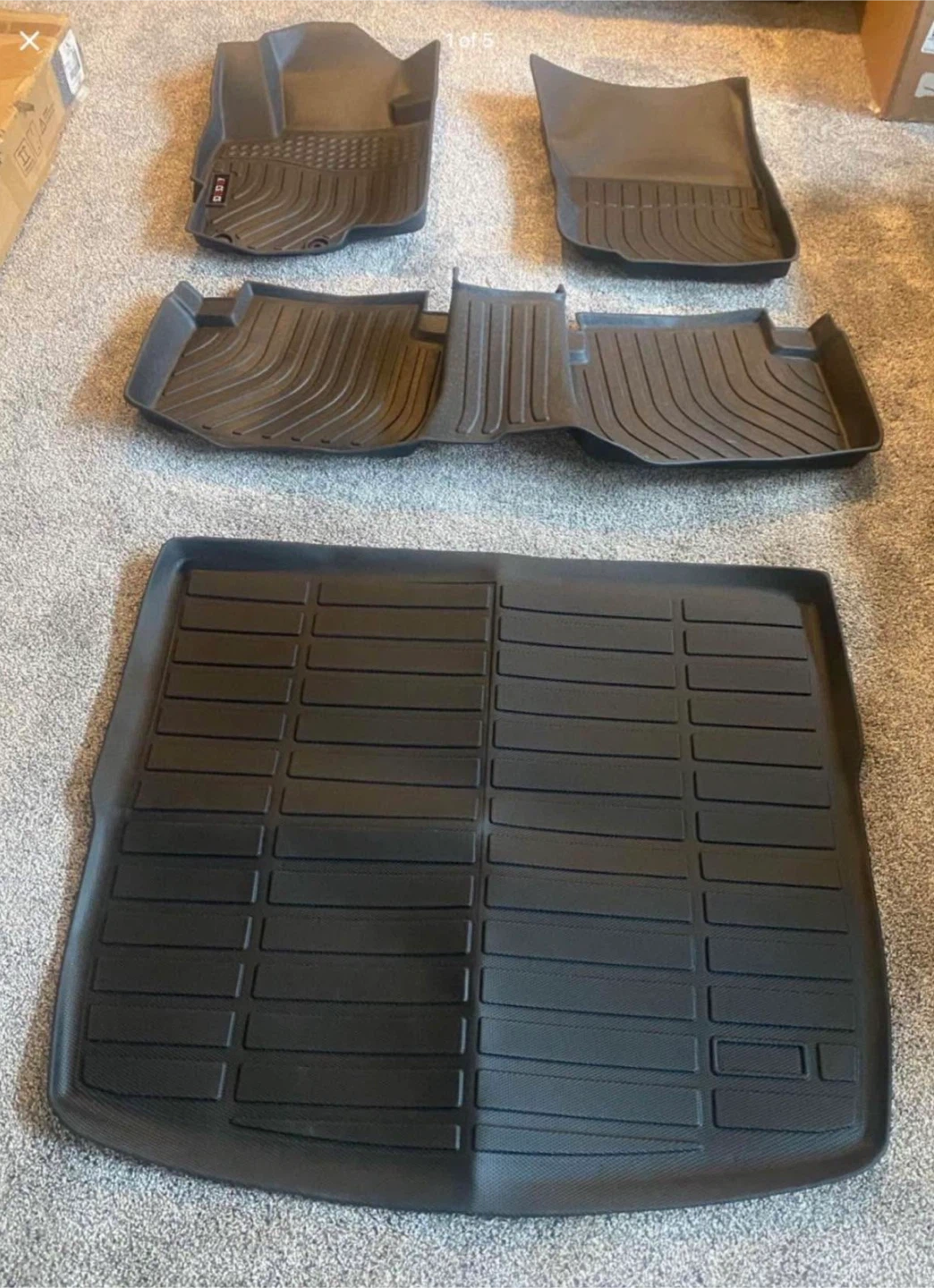 Mitsubishi Eclipse Cross 2022-2024,All Weather floor liners🏆