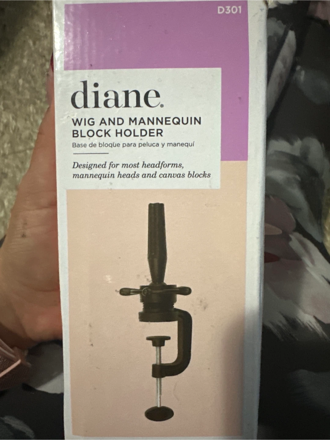 Diane Wig and Mannequin Block Holder
