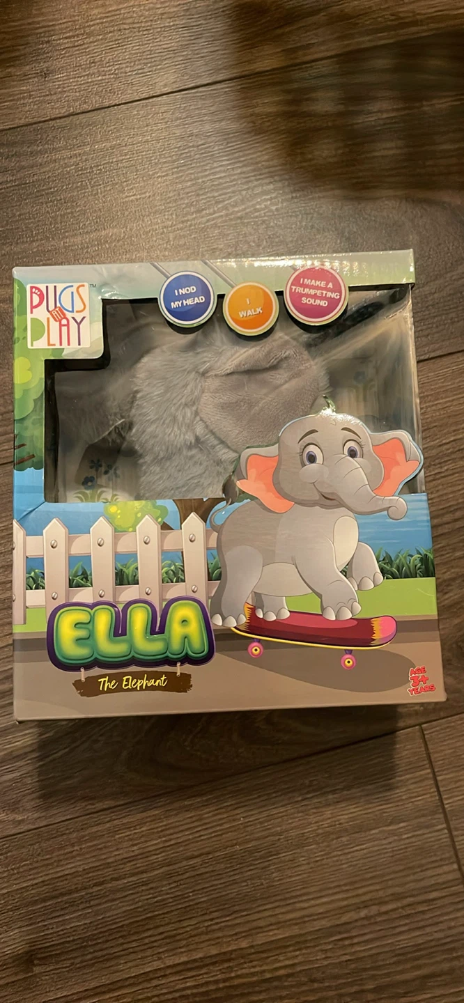 Ella the Elephant Interactive Toy