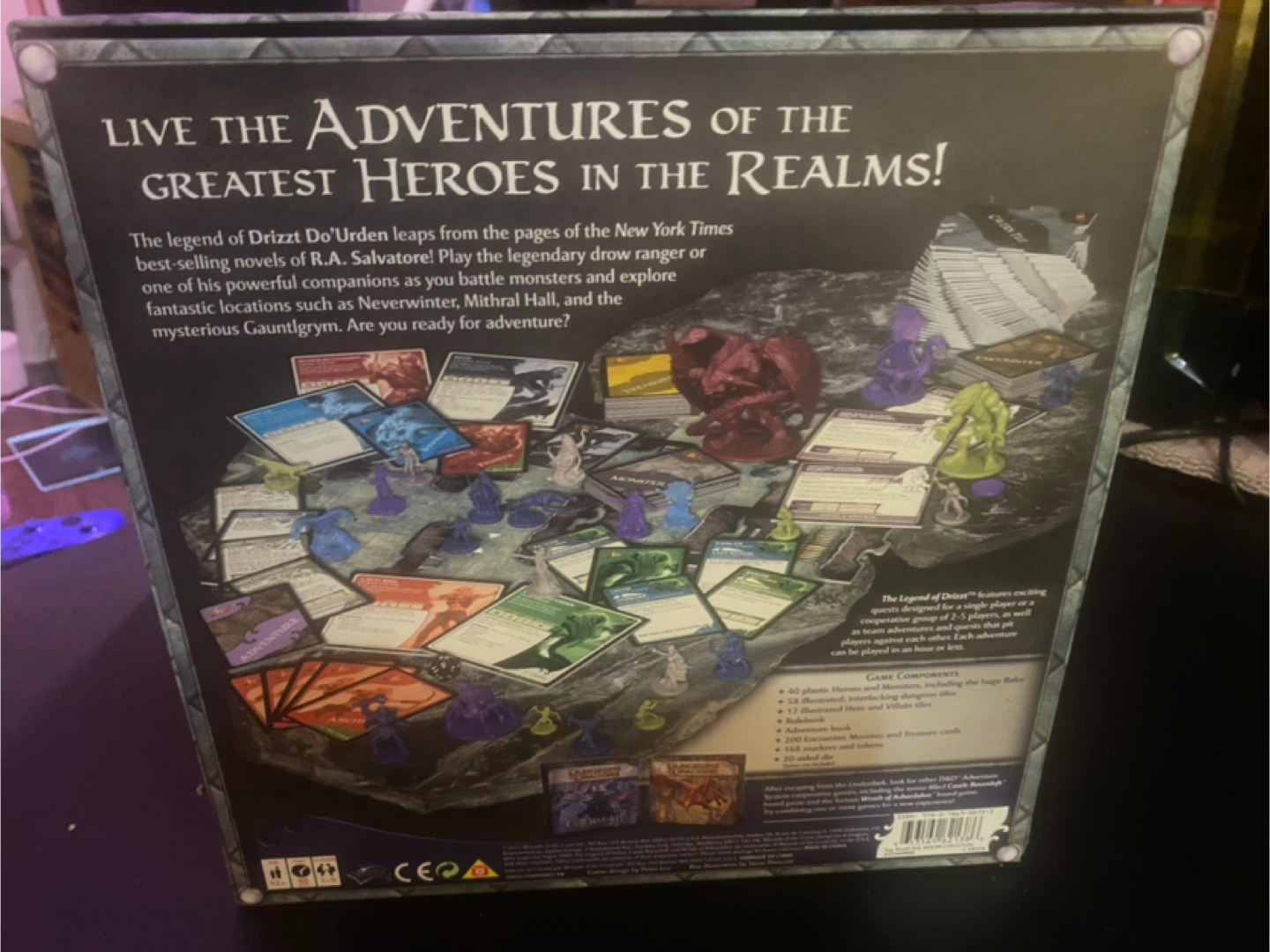 Dungeons & Dragons The Legend of Drizzt Board Game - photo 4