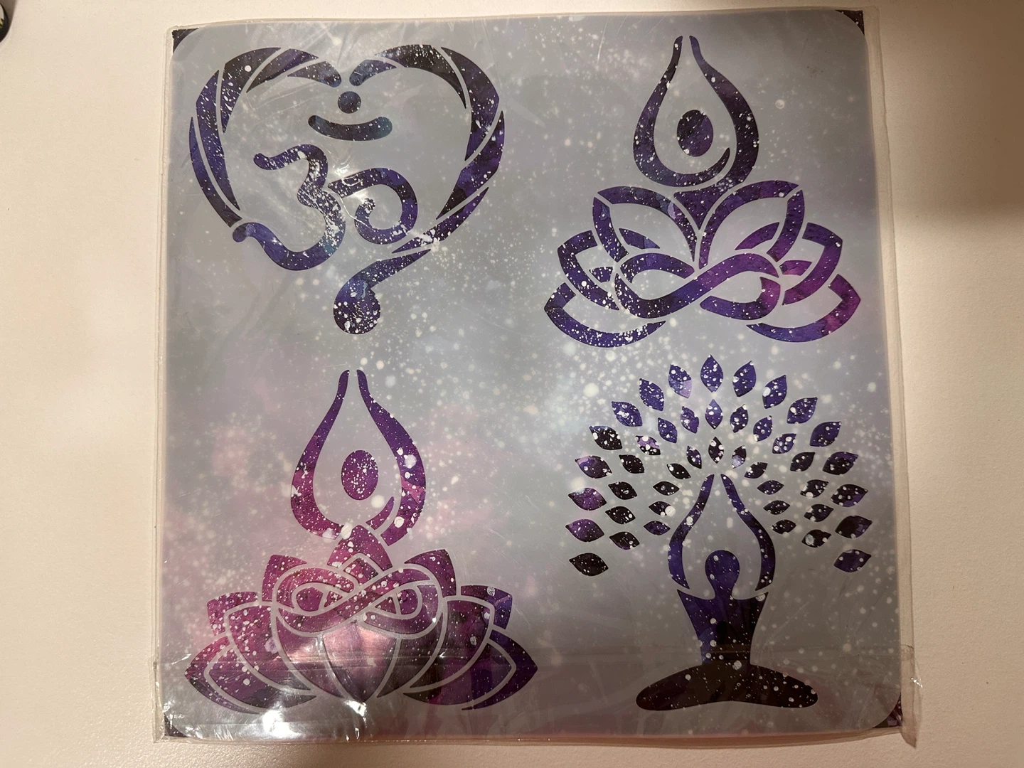 FINGERINSPIRE Yoga Tree of Life Painting Stencils 🏆